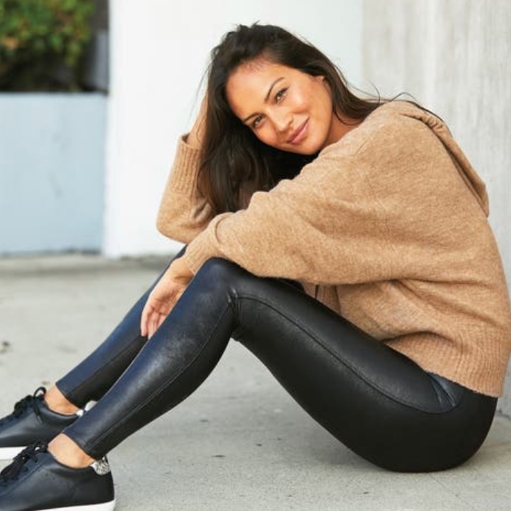 Spanx Faux Leather Leggings
